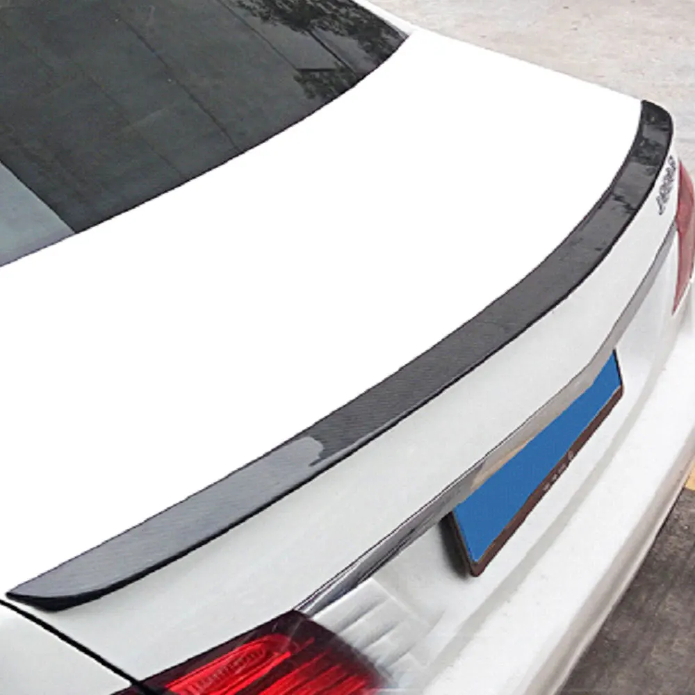 Автомобильный спойлер 4-дверный черный багажник заднее крыло задний спойлер крыло 4D спойлер для Mercedes Benz E Class W212