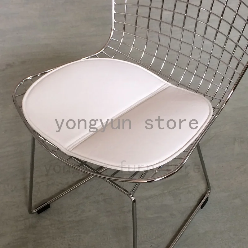 Подушки для Гарри провода стул подушка для сидения столовая мебель минималистский современный Железный обеденный PU ushion без стульев