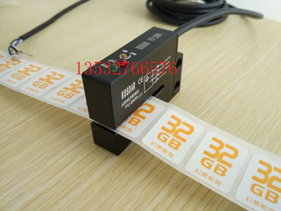 24v Labeling Machine Sensor Tag Sensor U Trough Photoelectric Switch