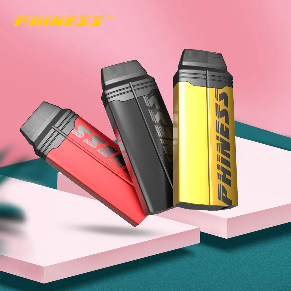 

Original Phiness Shaka Kit With Bulit in 950mAh Battery Box Mod Vape Electronic Cigarette 1.5ml Cartridge Pod VS Uwell Caliburn