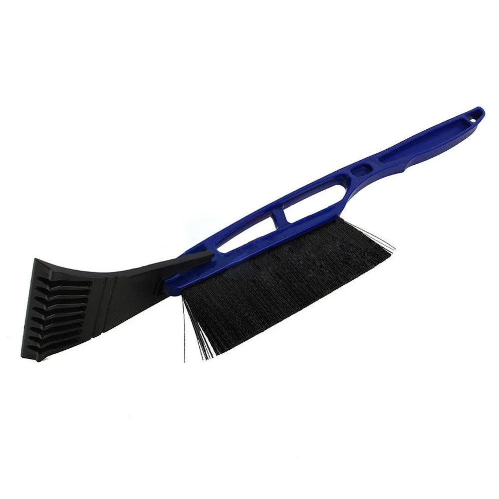 

Useful Car Snow Ice Scraper Shovel Snow Brush Removal Cleaning Tool for All Vehicle Blue