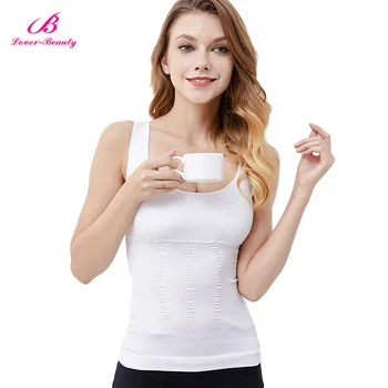 

Lover Beauty Body Shaper Slimming Shirt Tank Top Women Body Shaper Slim Up Underwear Slimming Vest Corset Shapewear