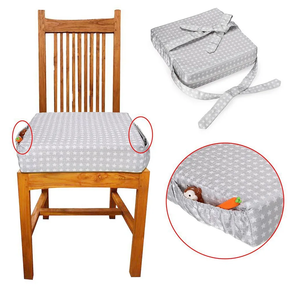 Детское кресло, бустерная подушка, стульчик для кормления, увеличивающий рост, покрывало на кресло, подушки, коврик@ ZJF