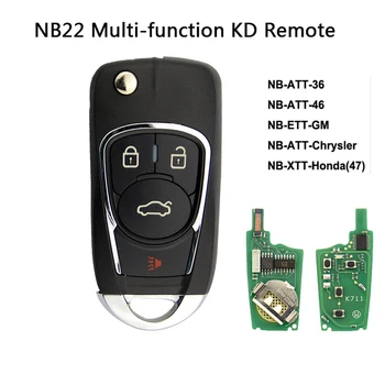 

OkeyTech KEYDIY NB22 Multi-functional Universal Remote Key for KD900 KD900+ URG200 NB-Series All Functions Chips In One Key