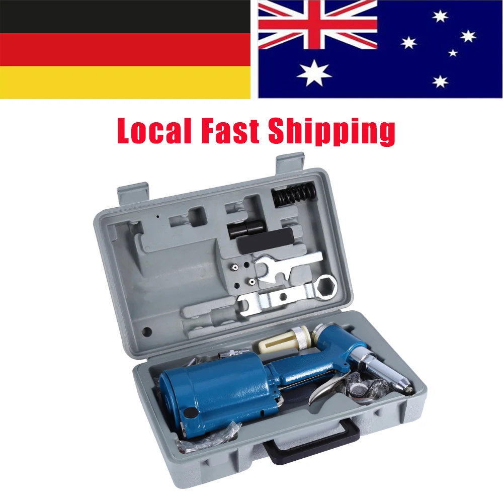 

Industrial Air Hydraulic Pop Rivet Gun Pneumatic Riveter Kit Set 2.4-4.8mm High Quality