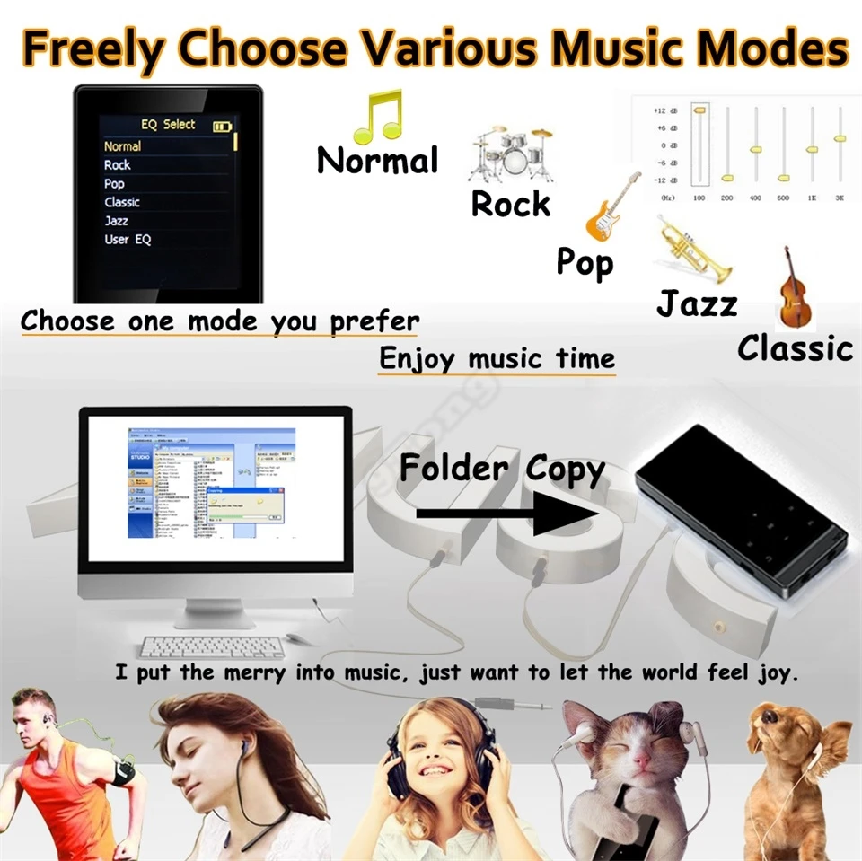 Bluetooth-MP3-player-various-music-modes