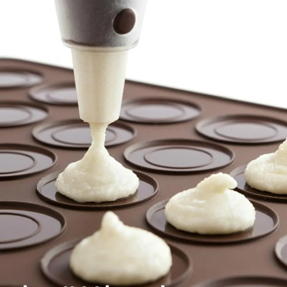 Buy Pastry Tools Large Size 30 Holes Silicone Macaron