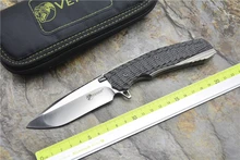 KEVIN JOHN KNIFE VENOM 2 M390 Blade Titanium Alloy+Carbon Fiber Handle Outdoor camping hunting Hunting pocket knives EDC TOOLS
