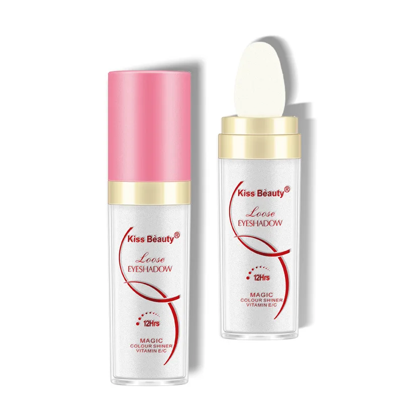 Kiss beauty белые тени для век рассыпчатая пудра водостойкие стойкие контуринга
