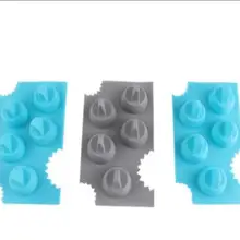 100 шт./партия, лоток для льда, крутой в форме плавника акулы, лоток для льда, пресс-форма для заморозки льда, lin4568