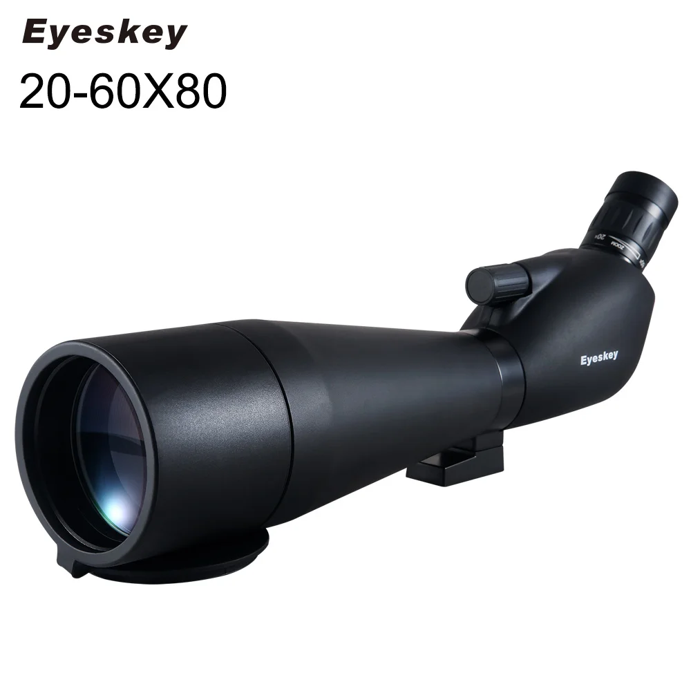 20-60x80 Rozptylový úhel záblesku Oční úhlový objektiv Zoom lovný dalekohled Monokulární vodotěsný dalekohled pro lov