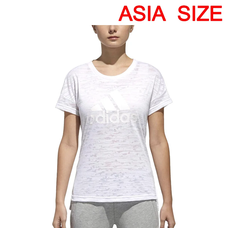 Новое поступление Adidas ISC SS T FEM Для женщин футболки с коротким рукавом спортивная - Цвет: DW8912