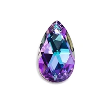 (1 шт.) 100% оригинальный кристалл Swarovski 6106 подвеска в форме груши из