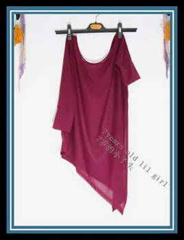 

Transparent thin belly dance Bat sleeve top CUF14