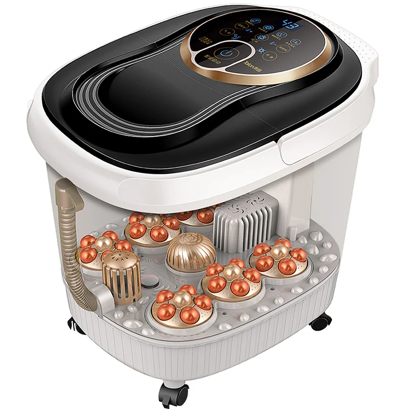 

Household Intelligent Foot Bath Fully Automatic Massage Heating Electric Foot Basin Instrument with Deep Foot Barrel Portable