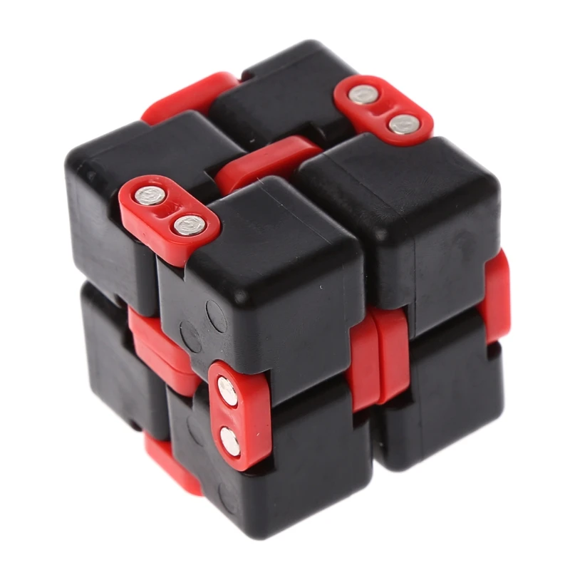 

Fidget Infinite Cube Focus Desk Finger Toys Stress Relief Adult Kids Gifts
