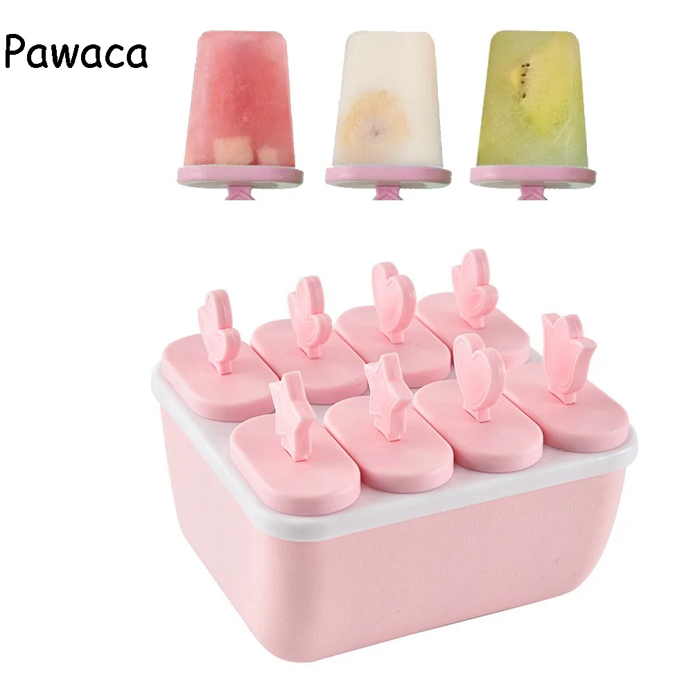 Pawaca 18 шт./компл. (наружный контейнер * 1 + внутренняя пресс форм ледяной бар ручка 8
