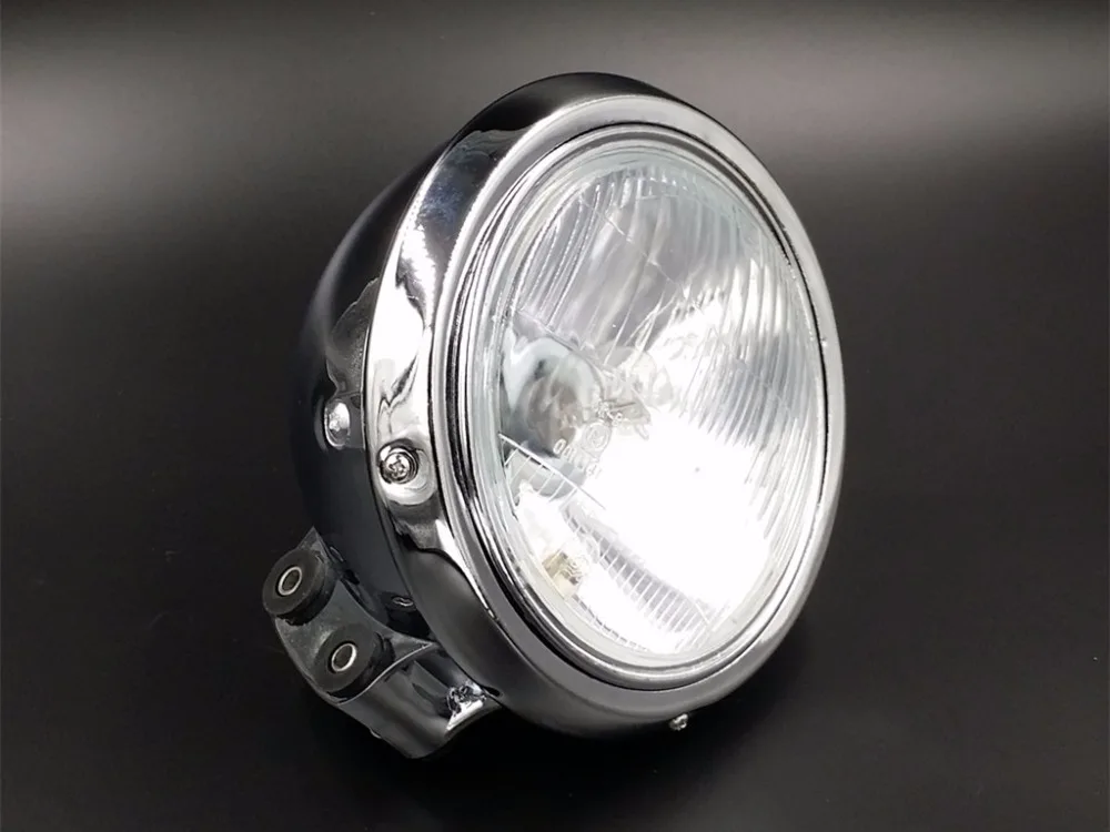 Хромированная фара для Honda REBEL MAGNA CA CMX 250 750 STEED 400 600|headlights for peugeot 206|headlight lamp