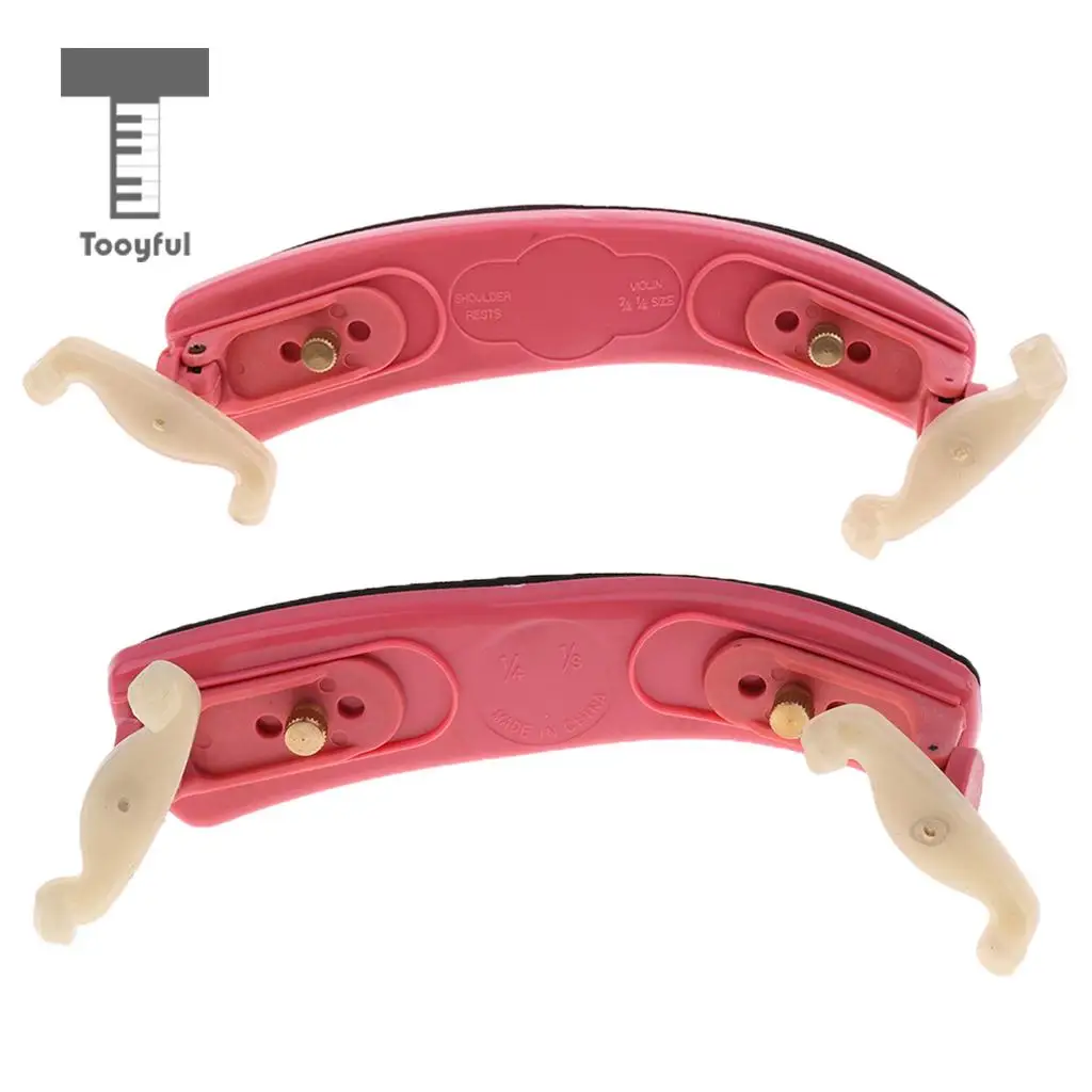 2pcs Violin Shoulder Rest Musical Support for 1/2 1/4 1/8 Size Violins