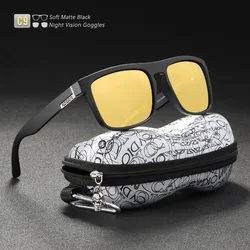KDEAM High Fashion Polarized UV - Blocking Photochromic Sunglasses (C9Night vision)