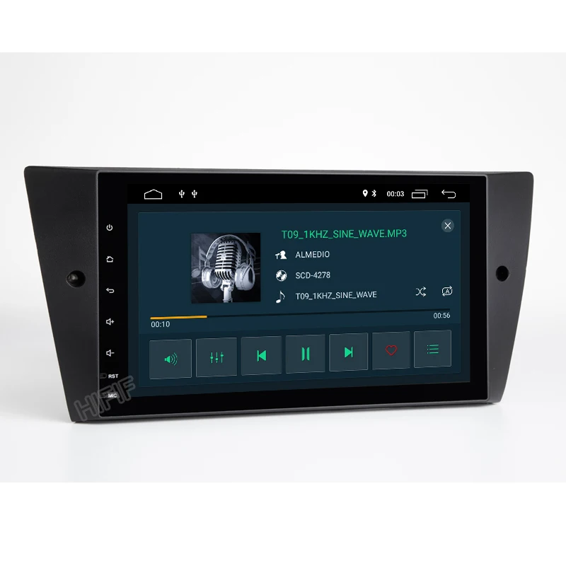 Best IPS dsp 9" Android 9.0 Radio Multimedia Car Stereo Player GPS DAB No DVD for BMW E90 Sedan 2005-2011 2012 E91 E92 E93 Head unit 4