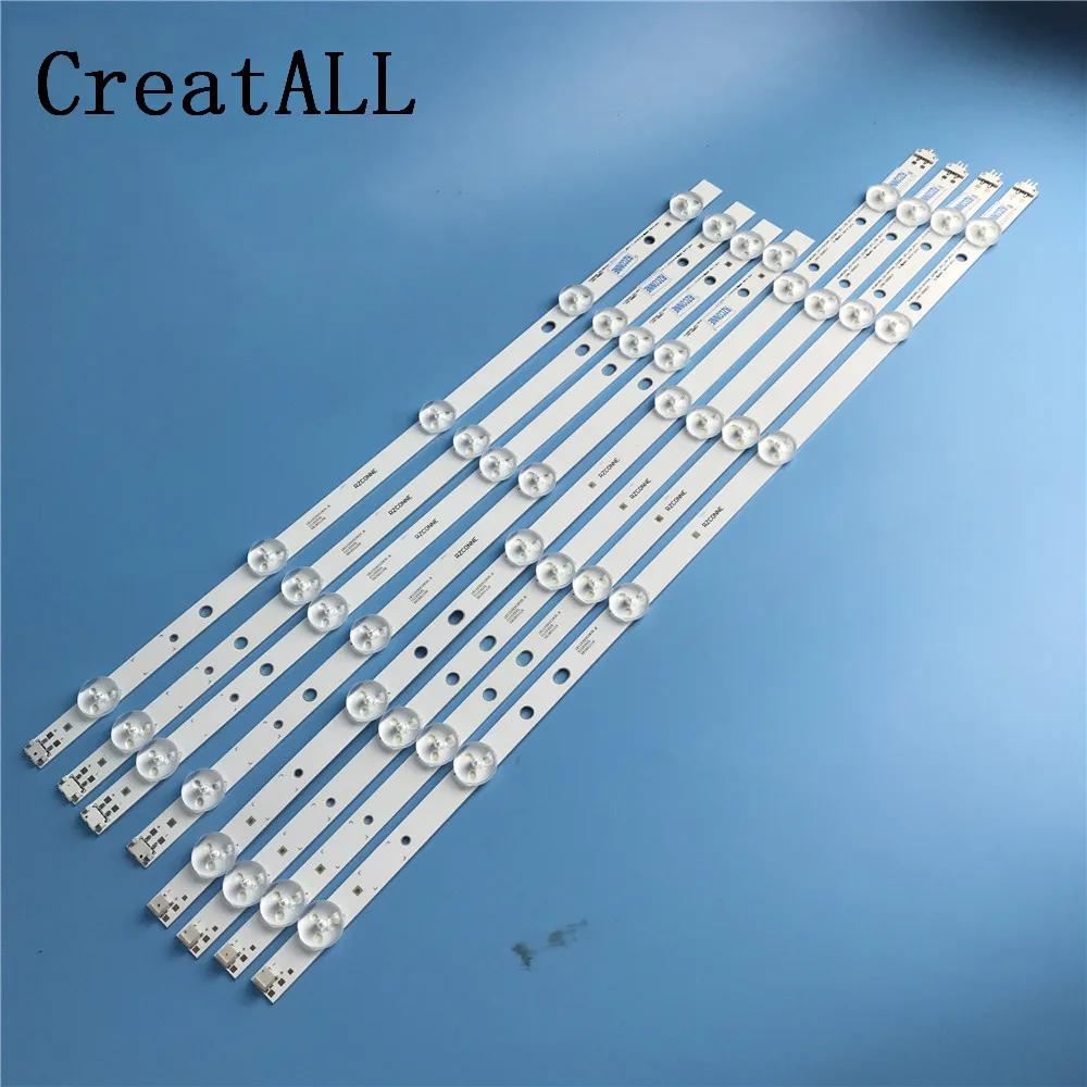 

LED backlight strip 11 lamp for Samsung 46"TV 2013SVS46 CY-DF460BGLV1H D3GE-460SMB-R1 D3GE-460SMA-R2 UN46EH5000 UE46H6203