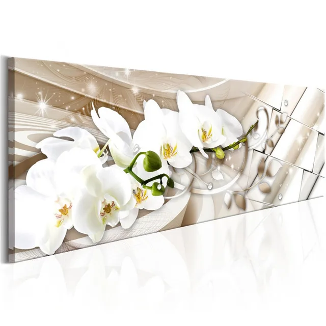 Новая 5D алмазная вышивка цветы орхидеи полное Рукоделие Сделай Сам Вышивка крестиком алмазная живопись мозаика комплект украшение дома - Цвет: 2