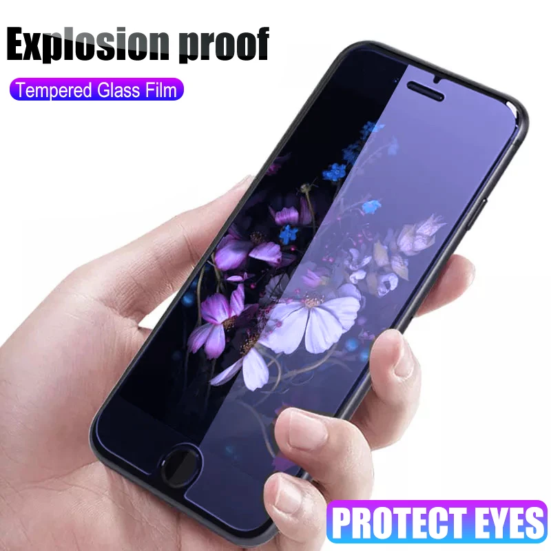 

Eye Protection Protective Glass For Iphone 7 8 Plus 9H Tempered Glass Screen Protector On The For Apple Iphone 6 6s 7 8 Plus 6 S
