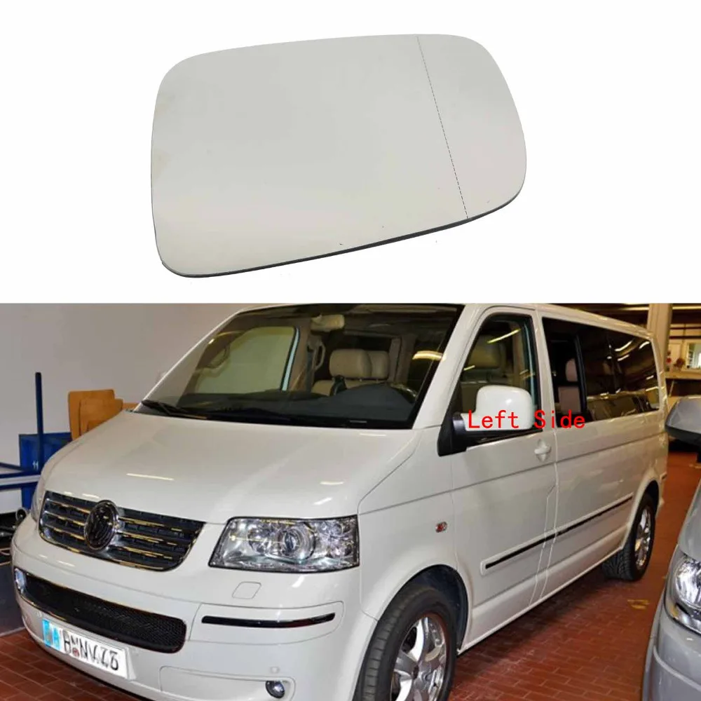 Для VW Transporter T5 Multivan 2003 2004 2005 2006 2007 2008 2009 2010 левая сторона с подогревом крыло боковые зеркала заднего вида Стекло