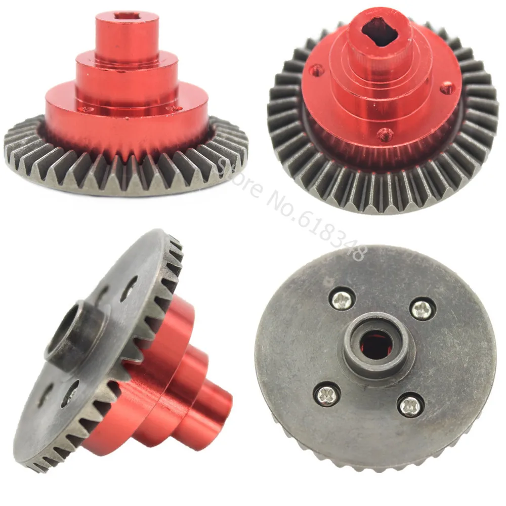 HSP Pangolin Upgrade Parts 180009 Aluminum Connect Box W Gear 38T For 1 10 4WD Rock