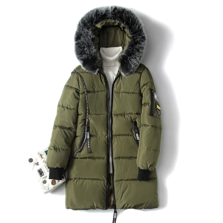Women's Winter Jackets Winter Woman Coats 2019 Medium And Long Section Down Cotton Clothing Fashion Thickening Coat Female Parks (8)
