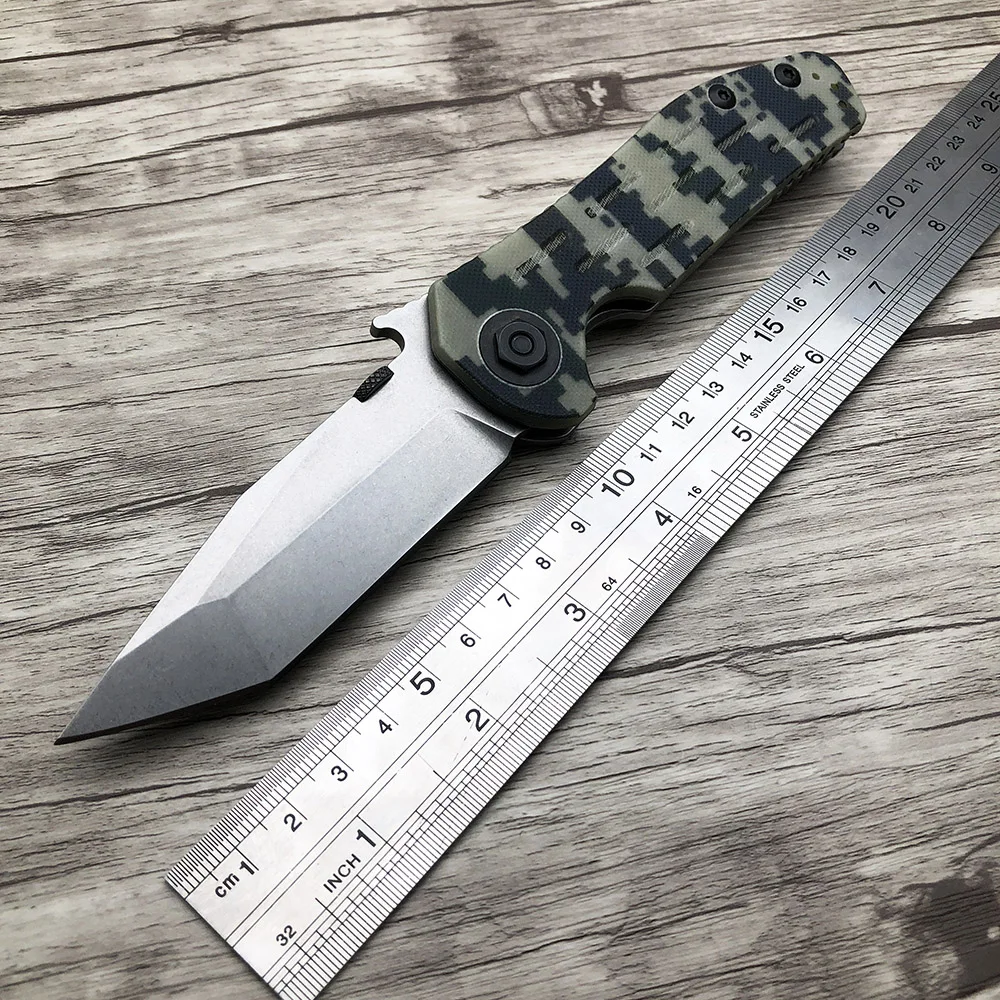 ZZSQ ZT0620 Tactical Folding knife G10 handle Survival Universal Knives 9CR13MOV Blade Camping Hunting Outdoor Portable EDC Tool