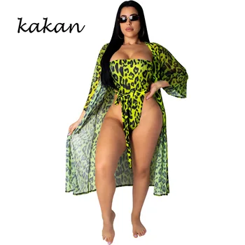 

Kakan summer new women's triangle jumpsuit print jumpsuit bohemian beach jumpsuit