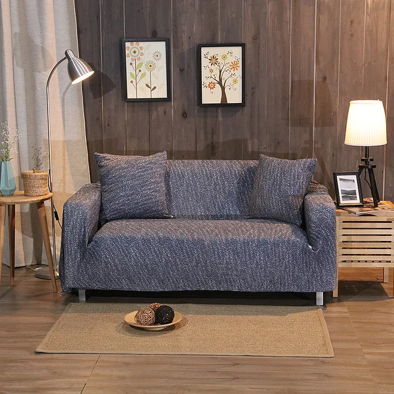 

Solid knitted stretch sofa cover home furniture protector couch covers for living room four seasons covers armchairs sofa covers