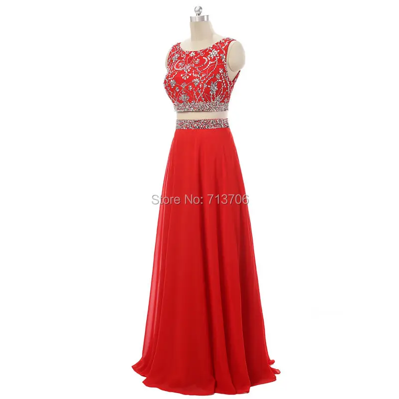 Popular Prom Dresses 2 Piece-Buy Cheap Prom Dresses 2 Piece lots from ...