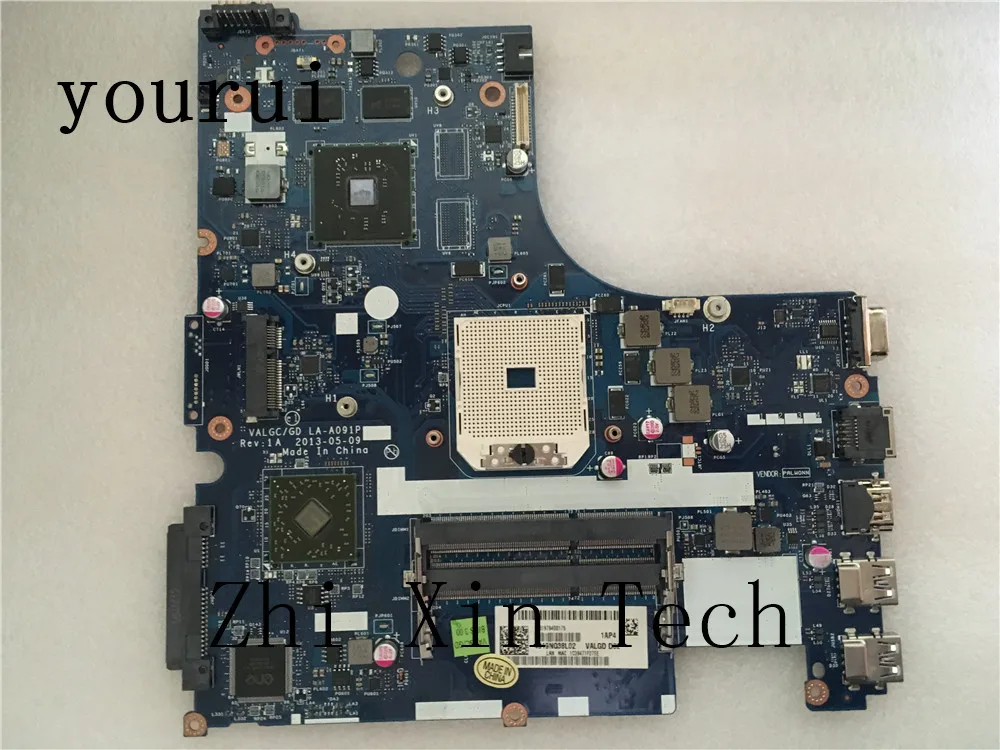 

yourui High quality For Lenovo Ideapad G505S Laptop Motherboard VALGC/GD LA-A091P DDR3 Test ok 100% original