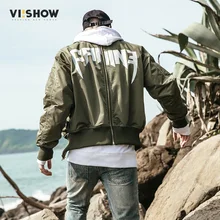 VIISHOW Новая зимняя мужская куртка, модная дизайнерская брендовая парка, Мужская одежда, пальто на молнии, мужская куртка с карманами, Мужская парка, пальто MC2154174