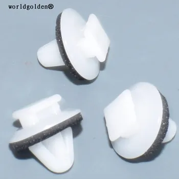 

worldgolden 100pcs auto fasteners Retainer With Sealer for Toyota#62955-20020 62955-12010 90467-10077 for GM#94848834