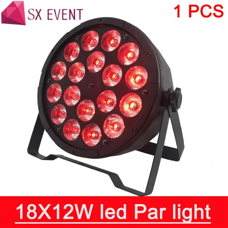 SX для мероприятий, светодиодное 18*12 Вт номинальной света 18*12 W RGBW 4in1 Par dmx512 disco огни профессиональное студийное диджейское оборудование