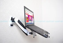 Mola a gás de Parede Montar Titular Laptop Liga de Alumínio Braço de Movimento Total 10-17 polegada de Montagem Laptop Stand GM111W-LDM Lapdesk