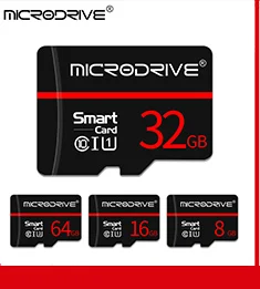 MicroDrive карта памяти micro sd 64 ГБ 32 ГБ 16 ГБ 8 ГБ карта micro sd класс 10 флэш-накопитель памяти Microsd TF/sd карта s /Retai