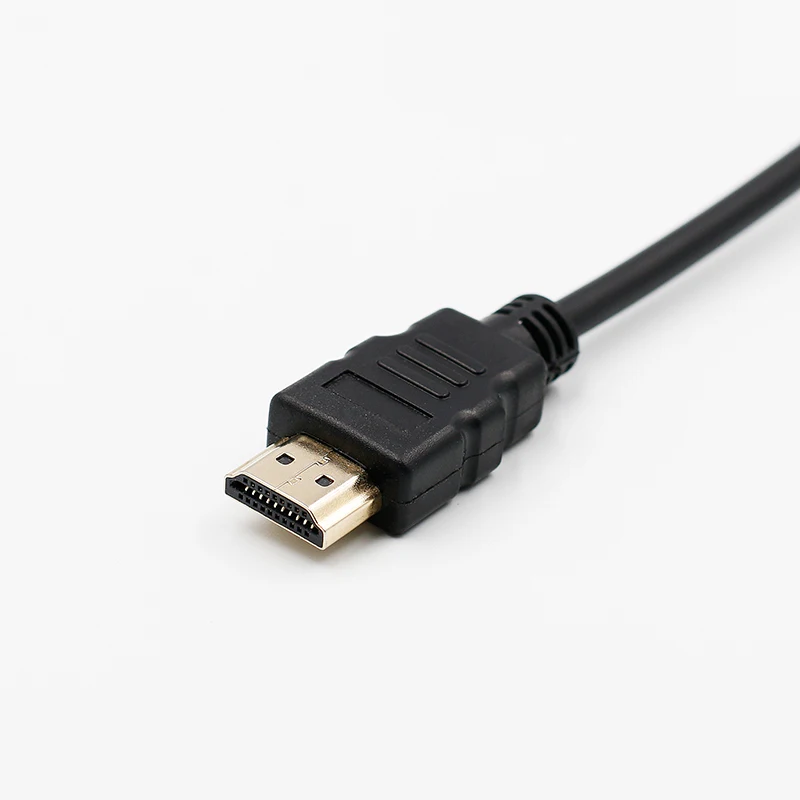 Переходник HDMI в VGA 1080P штекер Famale преобразователь адаптер цифровой аналоговый