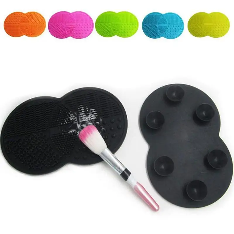 Silicone Makeup Brush Cleaner Pad Women Cosmetic Make Up Washing