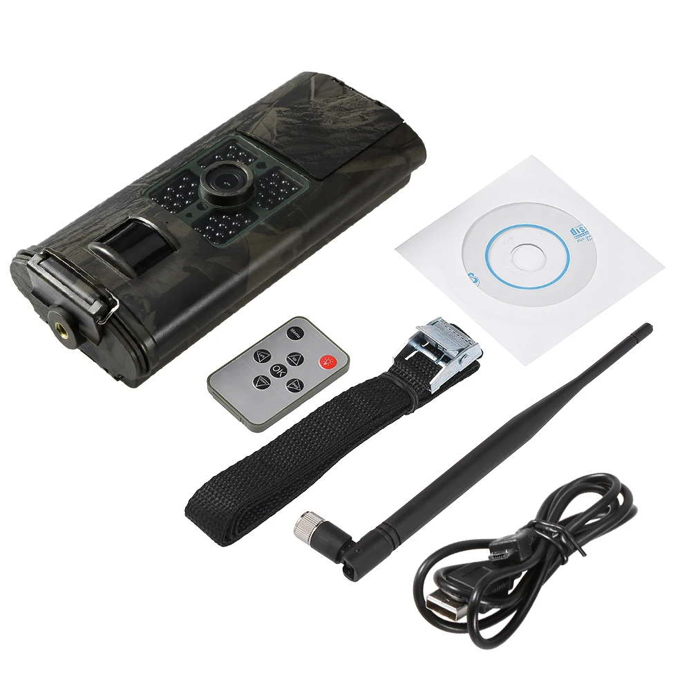 Wildlife Trail Hunting Camera MMS SMS 2G SMTP Cellular Mobile Cameras Photo Wireless Surveillance Night Vision Tracking HC700M