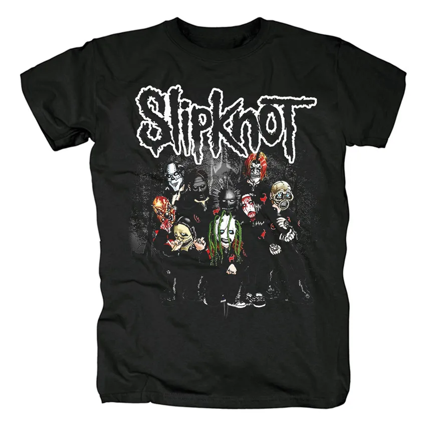 30 31 вид маски, уличная одежда, мультяшная, Slipknot, рок, брендовая рубашка, 3D череп, Hardrock, тяжелый металл, хлопок, demon 666, Рокерская рубашка - Цвет: 30