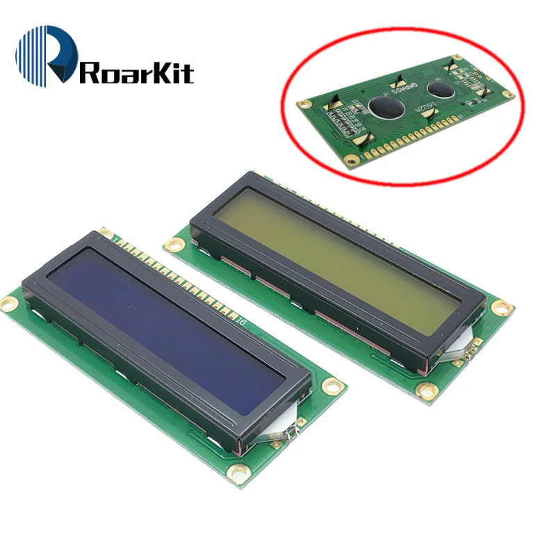 PCF8574 LCD 1602 синий/желто зеленый экран 16X2 дисплей с подсветкой 1602A 5v Для Arduino Diy Kit|lcd