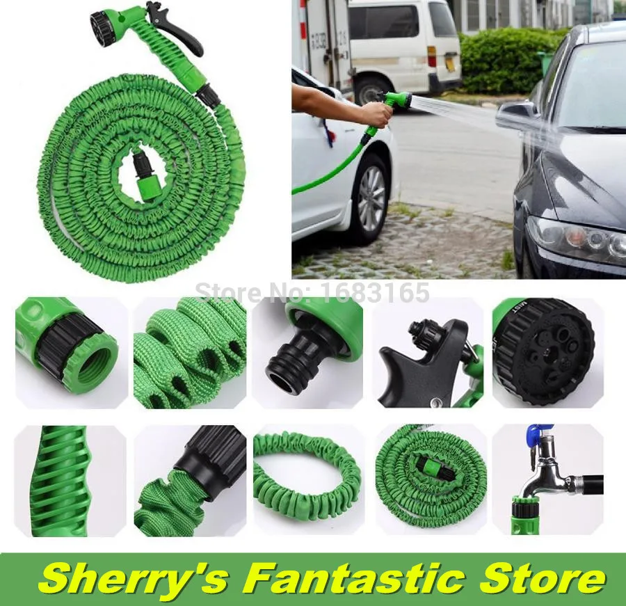 2015 Hot Free Shipping 50ft Water Hose For Garden And Car Pipe