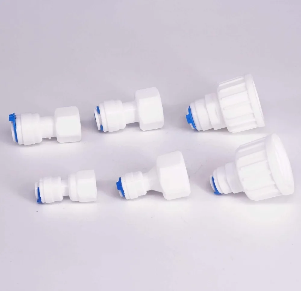 Hose Pipe Fitting for 1/4" 3/8" OD Tube Pushfit To BSP Female