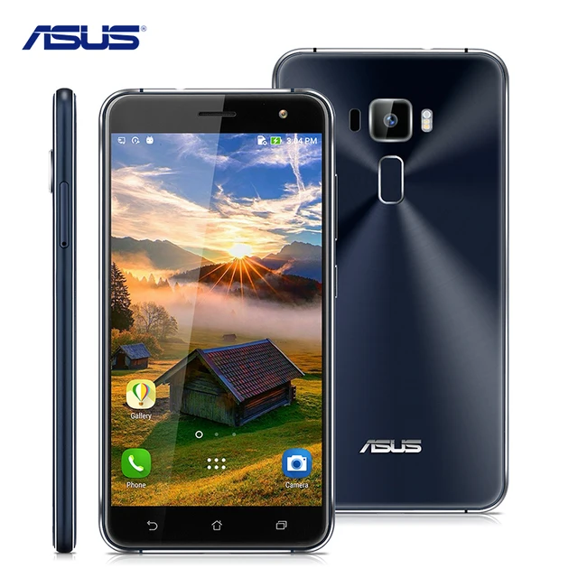 Asus Zenfone 3 ZE552KL Qualcomm Octa-Core 2.0 ГГц Сотовые Телефоны 5.5 7-дюймовый Android 6.0 4 ГБ RAM 64 ГБ ROM 16.0MP 4 Г Мобильный Телефон