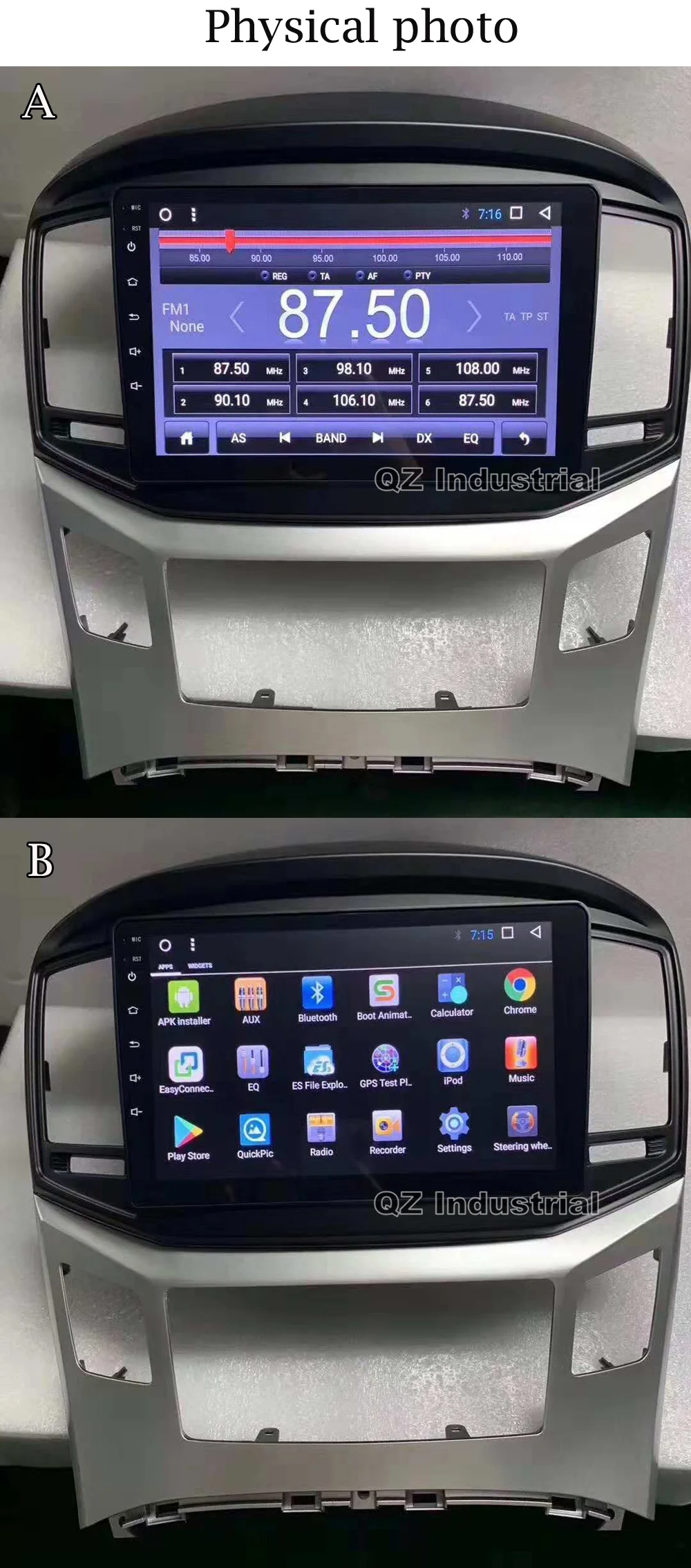 Excellent QZ industrial HD 9inch Android 8.1 T8 for Hyundai H1 Grand Starex H-1 car dvd player with GPS 4G WIFI RDS Radio Stereo Navi Map 4 Excellent QZ industrial HD 9inch Android 8.1 T8 for Hyundai H1 Grand Starex H-1 car dvd player with GPS 4G WIFI RDS Radio Stereo Navi Map 4